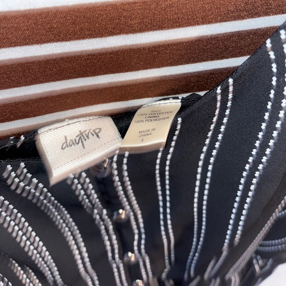 Daytrip Striped Gaucho Jumpsuit - Picture 4 of 4